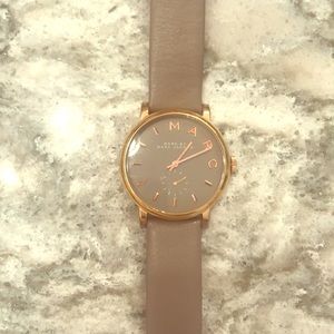 Marc by Marc Jacobs leather watch